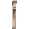 Ekena Millwork Merced Slat Smooth Bracket w/ Offset Brace, Douglas Fir, 5 1/2"W x 40"D x 40"H BKT0604X40X40MRC06SDF - alternate 3
